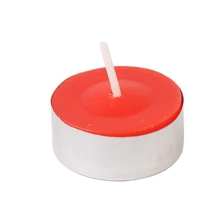 Zest Candle Zest Candle CTC-002 Red Citronella Tealight Candles -100pcs-Box CTC-002